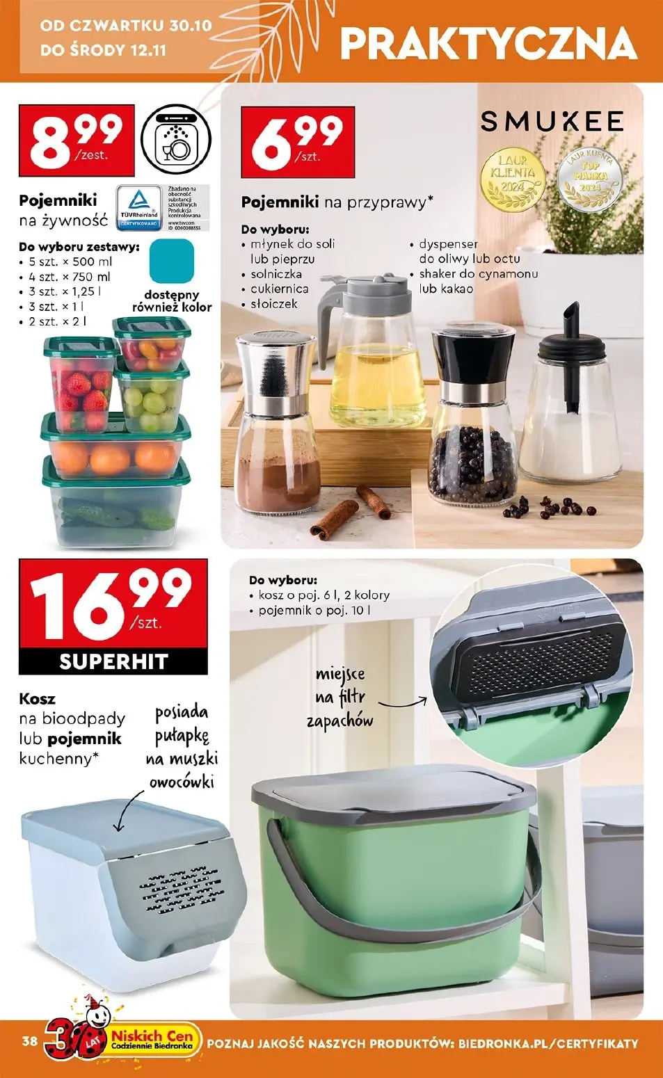 gazetka promocyjna Biedronka Hity i inspiracje - Strona 38