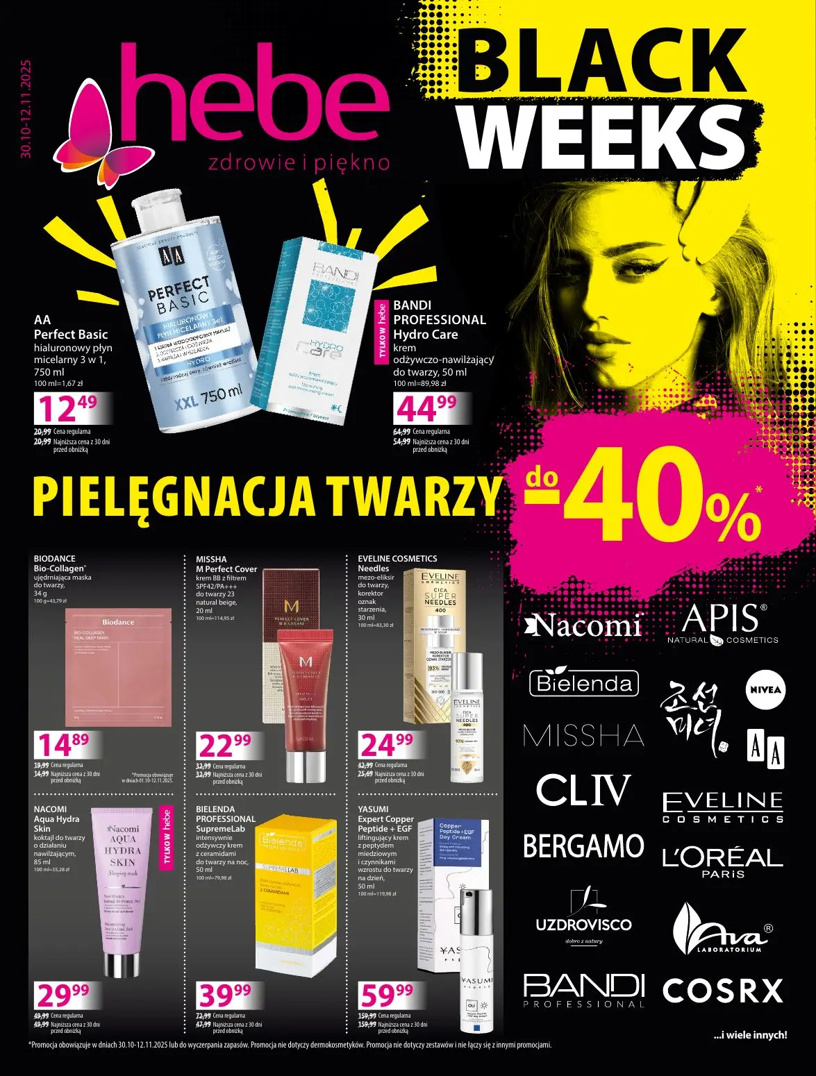 gazetka promocyjna hebe Black Weeks - Strona 1