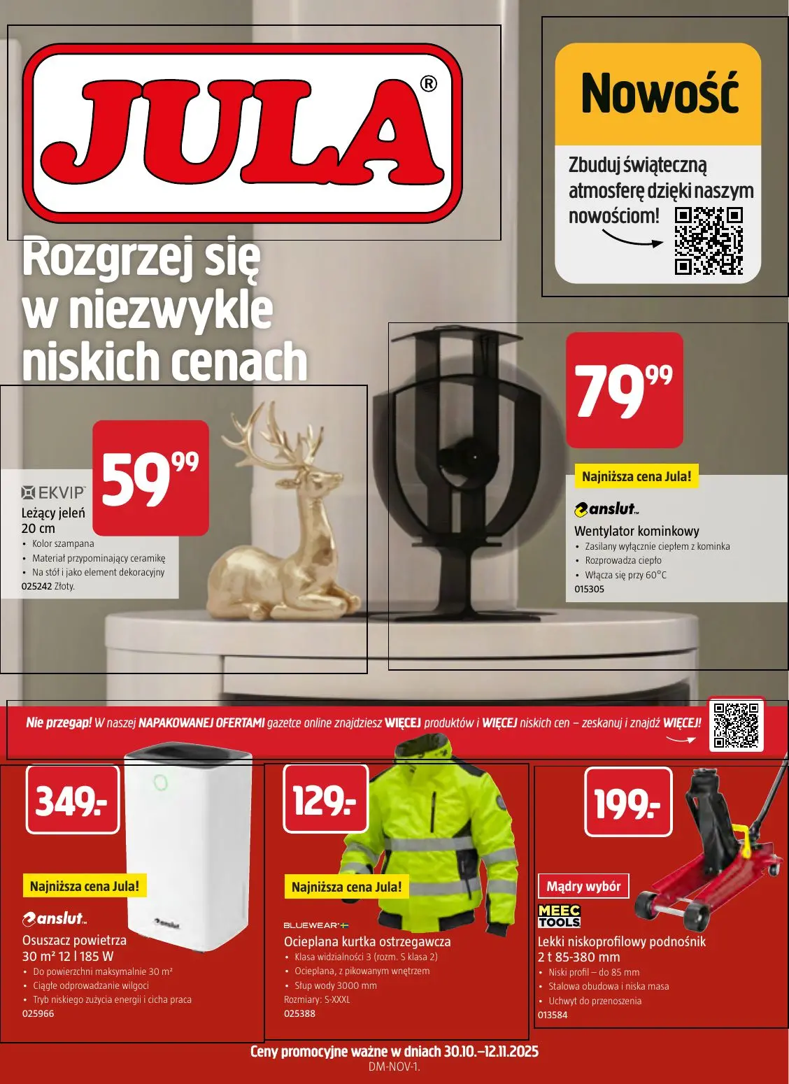 gazetka promocyjna JULA Rozgrzej się w niskich cenach - Strona 1