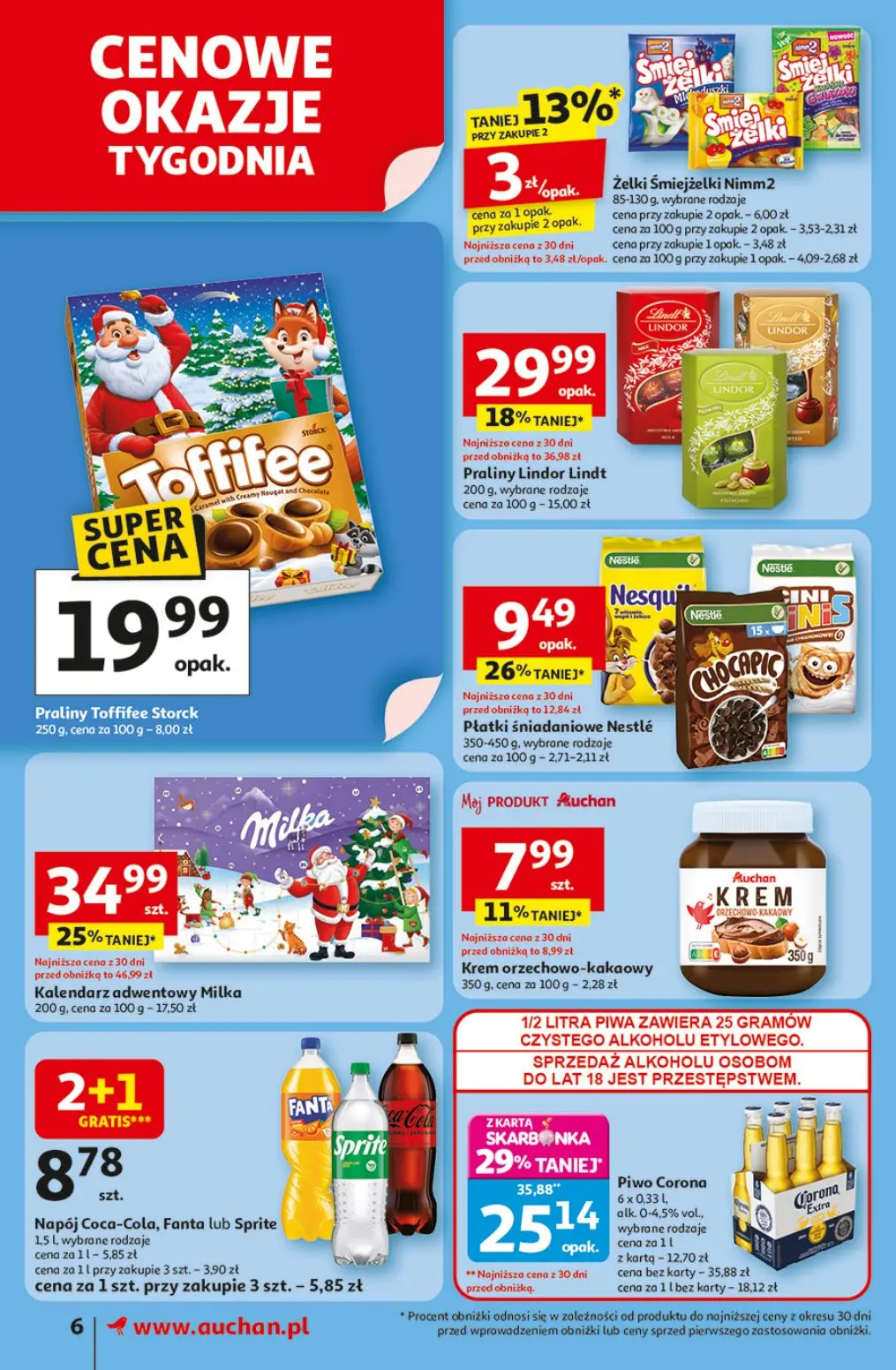 gazetka promocyjna Auchan Supermarket Loteria szczęściobranie - Strona 6