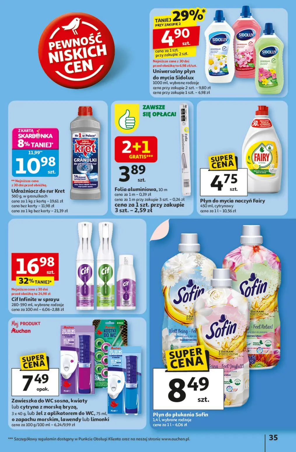 gazetka promocyjna Auchan Loteria szczęściobranie - Strona 35