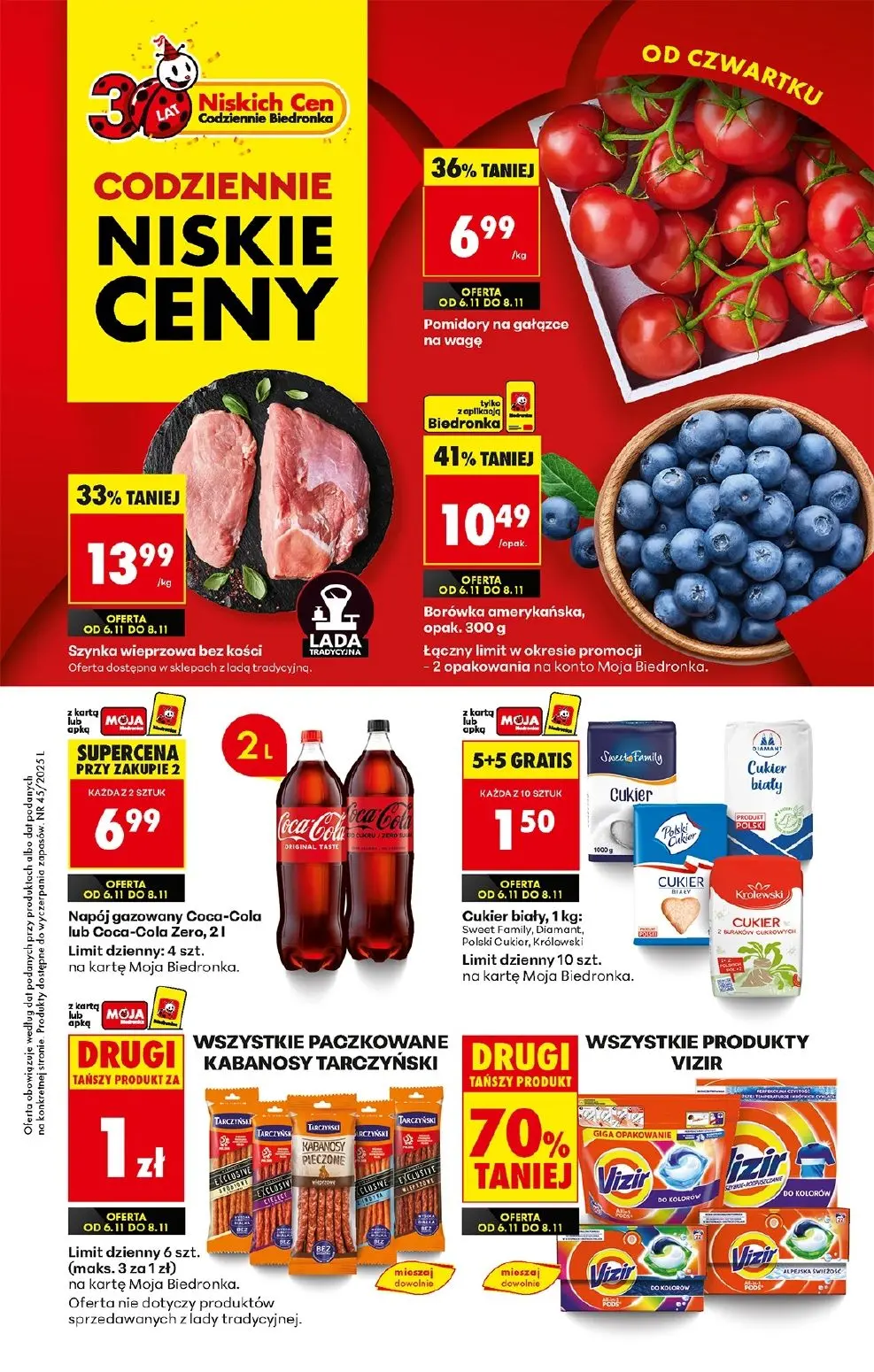 gazetka promocyjna Biedronka Lada tradycyjna. Od czwartku  - Strona 1