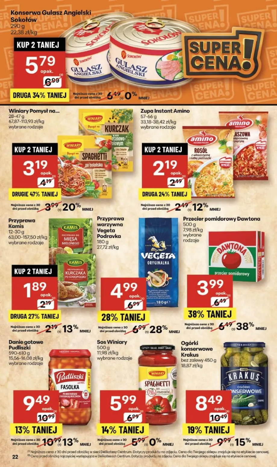 gazetka promocyjna Delikatesy Centrum Od czwartku - Strona 22