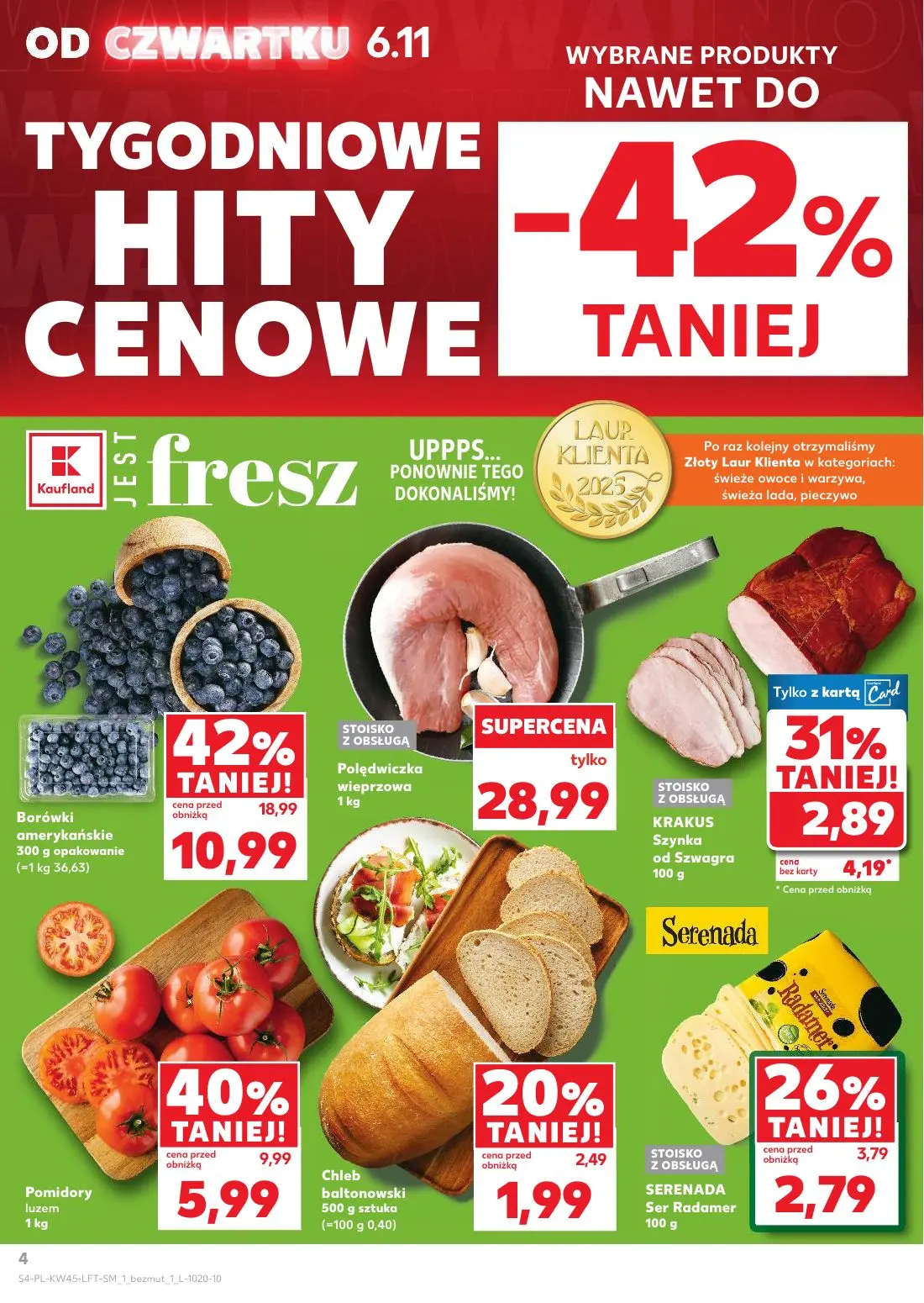 gazetka promocyjna Kaufland Jest fresz - Strona 4