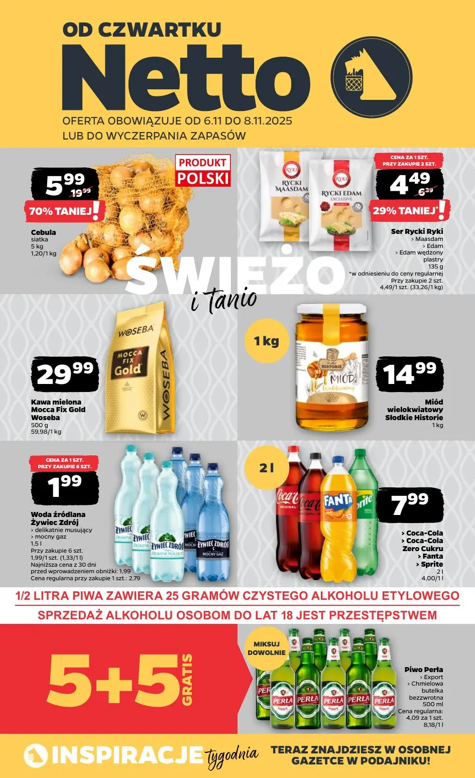 gazetka promocyjna NETTO Oferta od czwartku - Strona 1