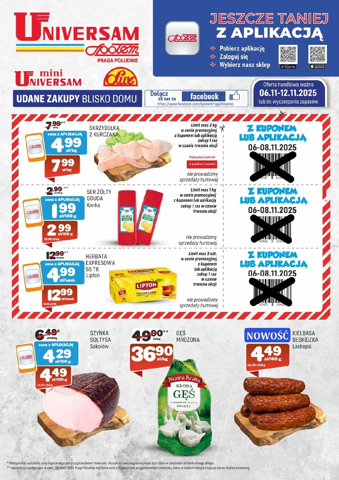 gazetka promocyjna Społem Praga Udane zakupy blisko domu - Strona 1