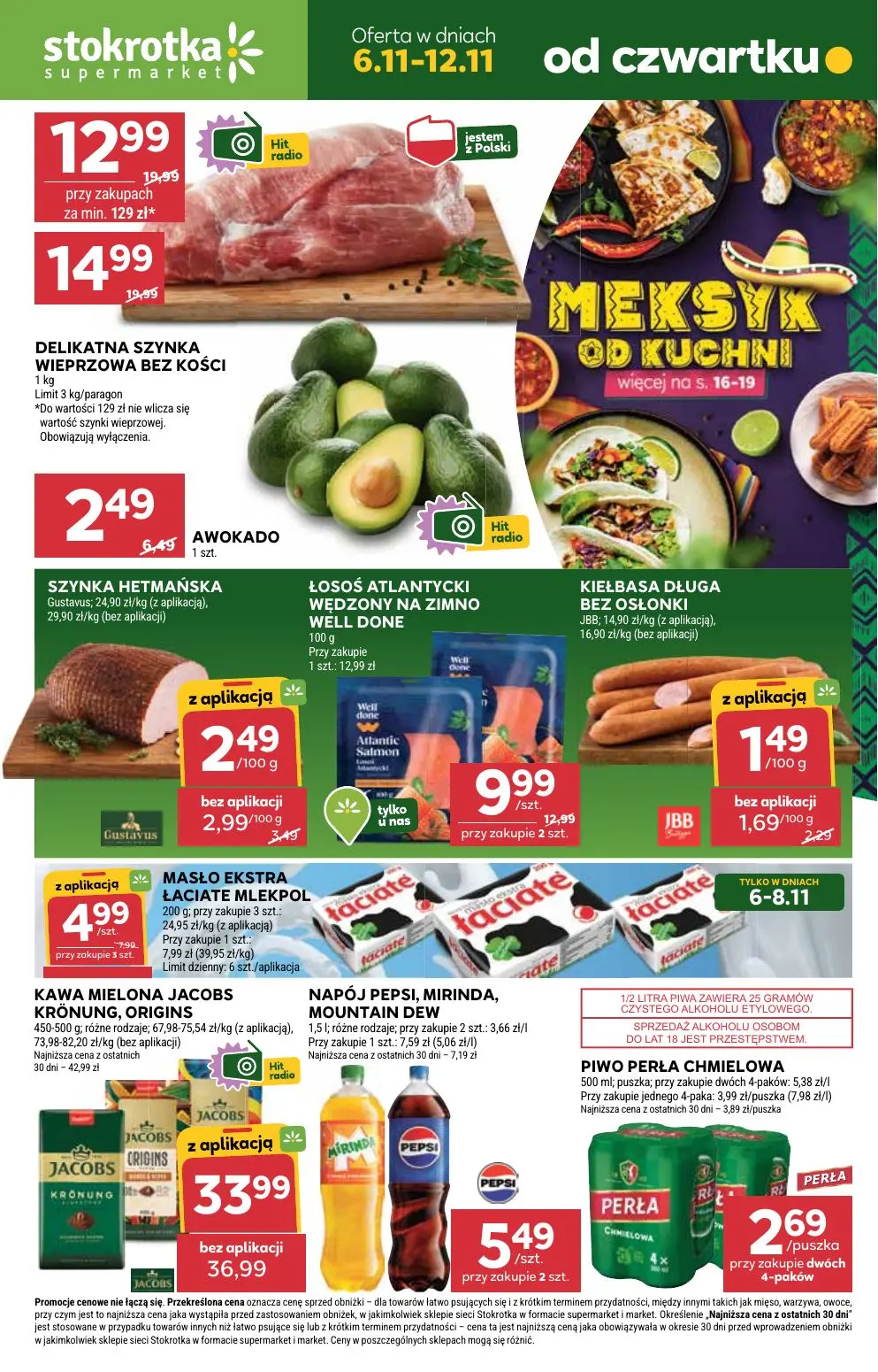 gazetka promocyjna Stokrotka Supermarket Od czwartku - Strona 1