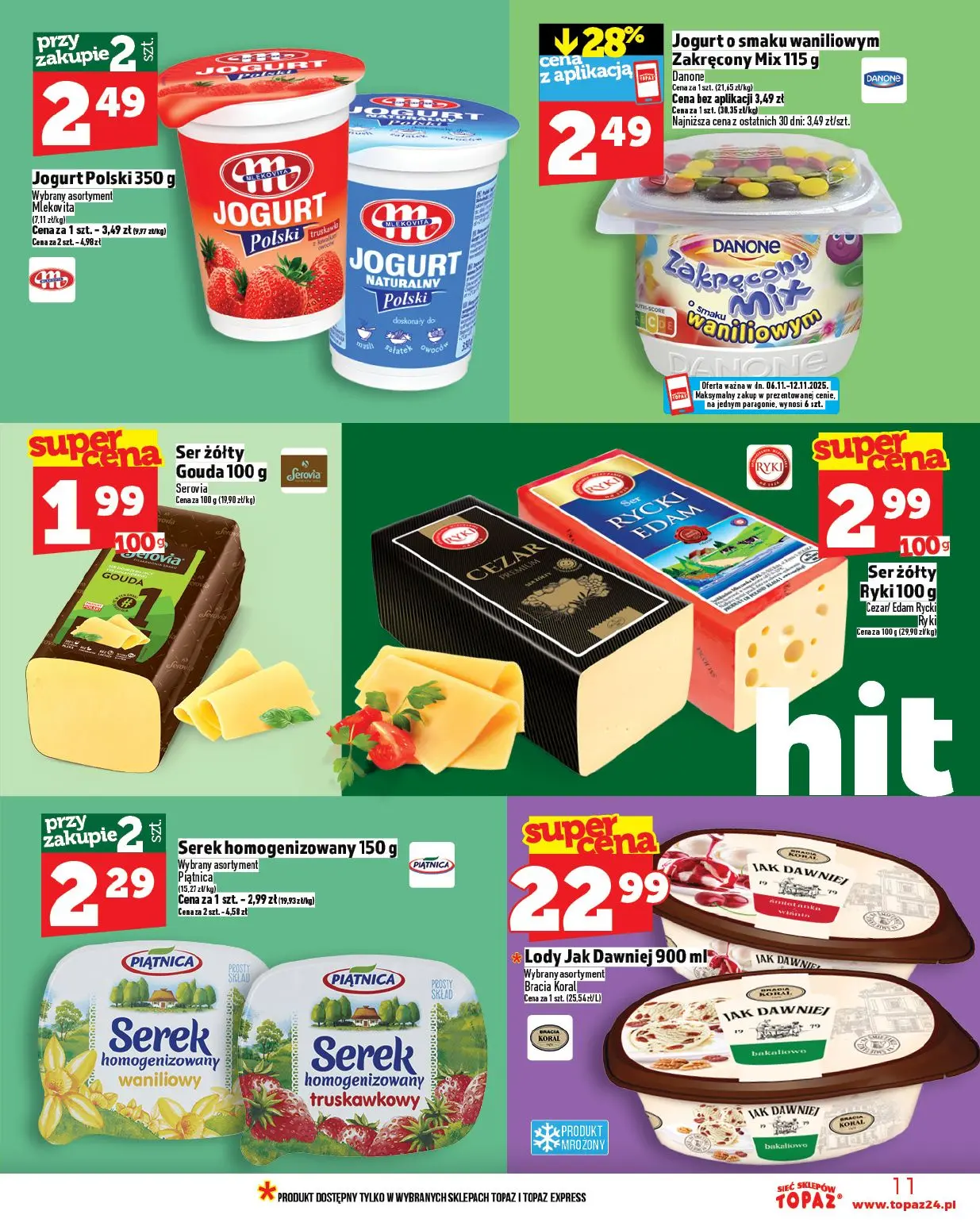 gazetka promocyjna Topaz Warszawa - Strona 11