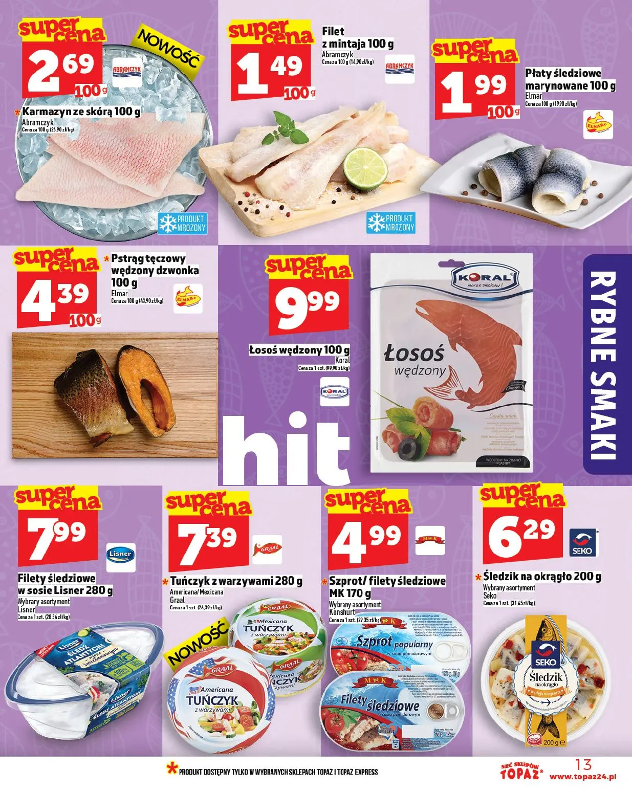 gazetka promocyjna Topaz Warszawa - Strona 13