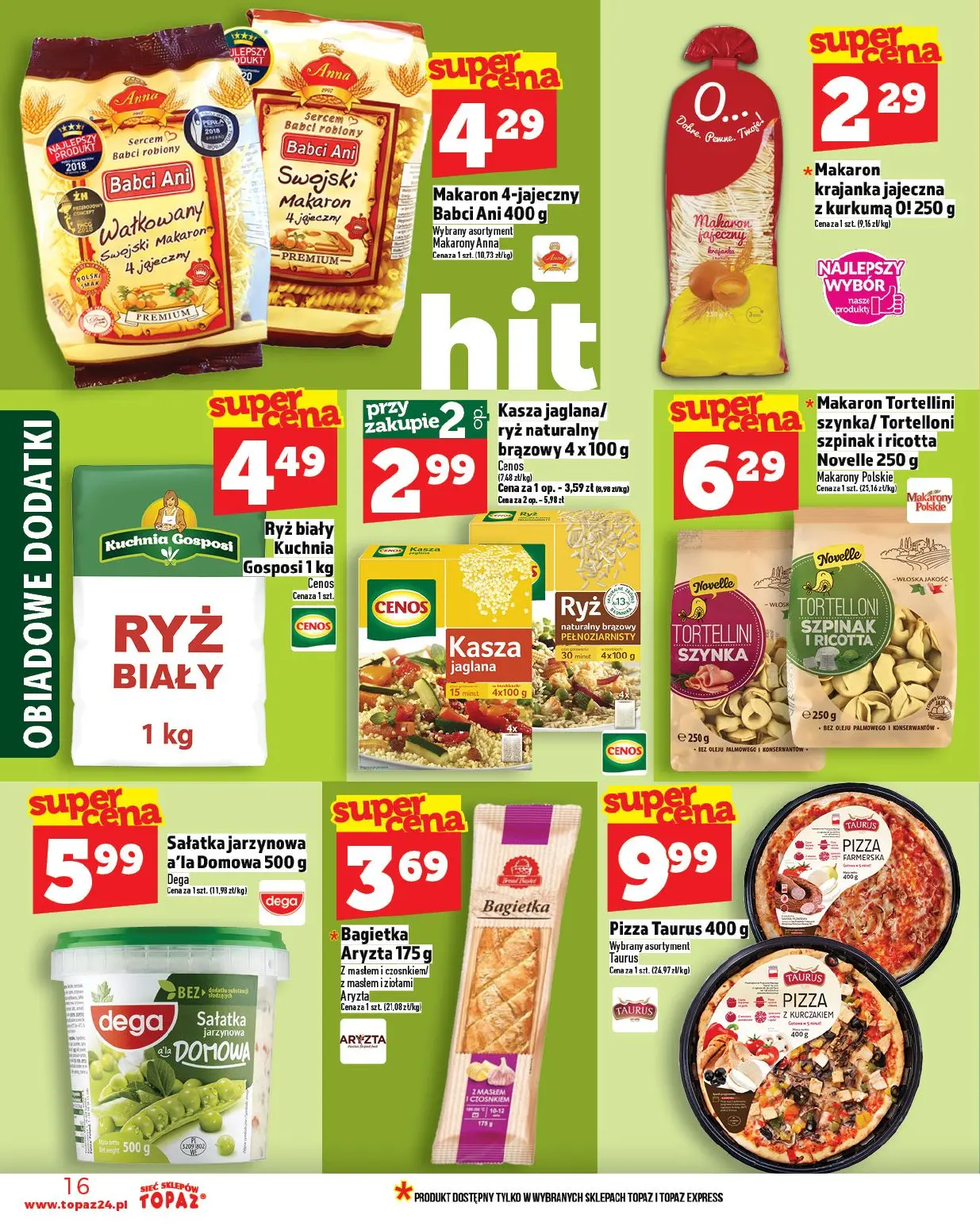 gazetka promocyjna Topaz Warszawa - Strona 16