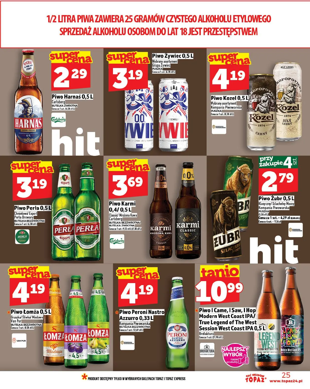 gazetka promocyjna Topaz Warszawa - Strona 25