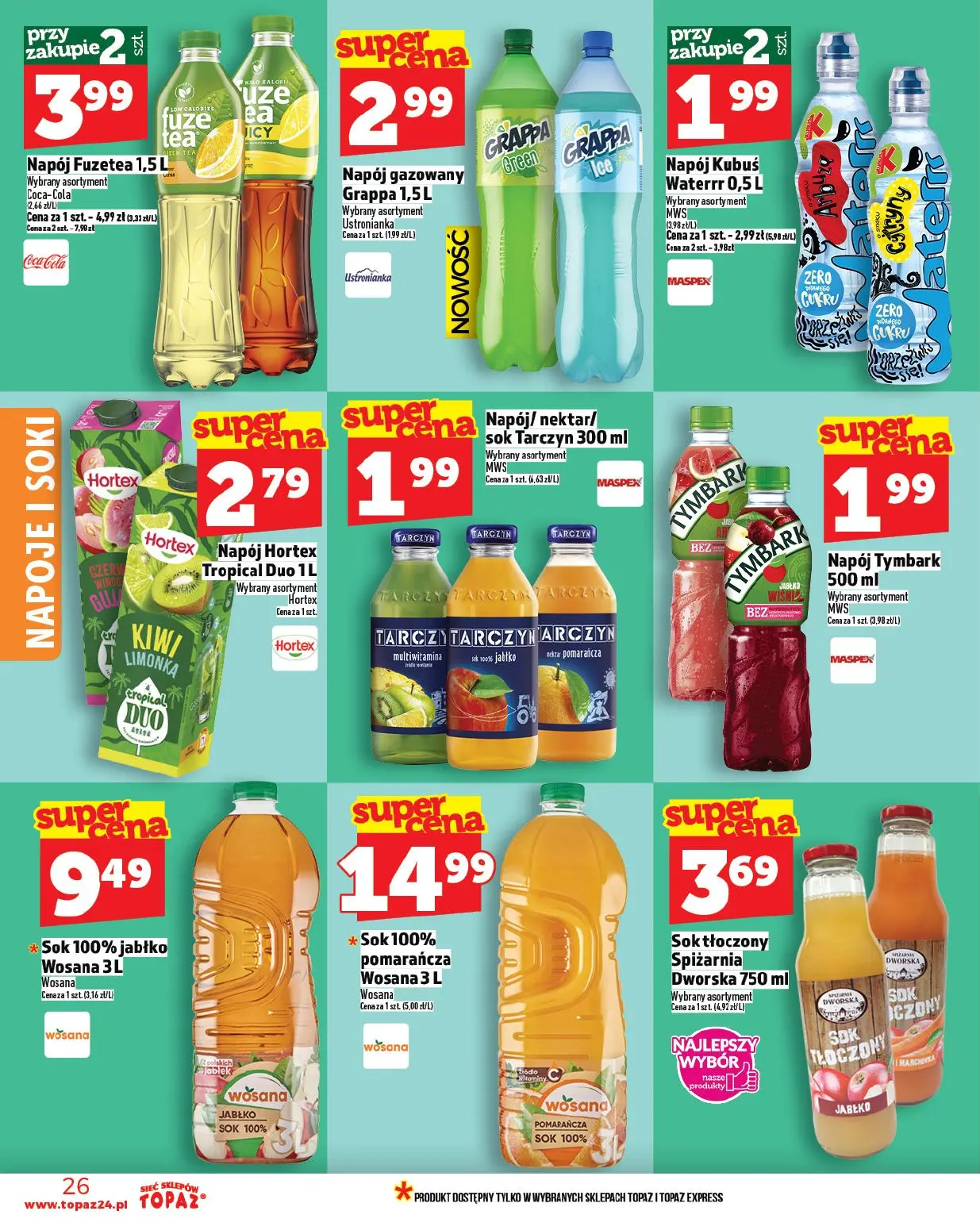 gazetka promocyjna Topaz Warszawa - Strona 26