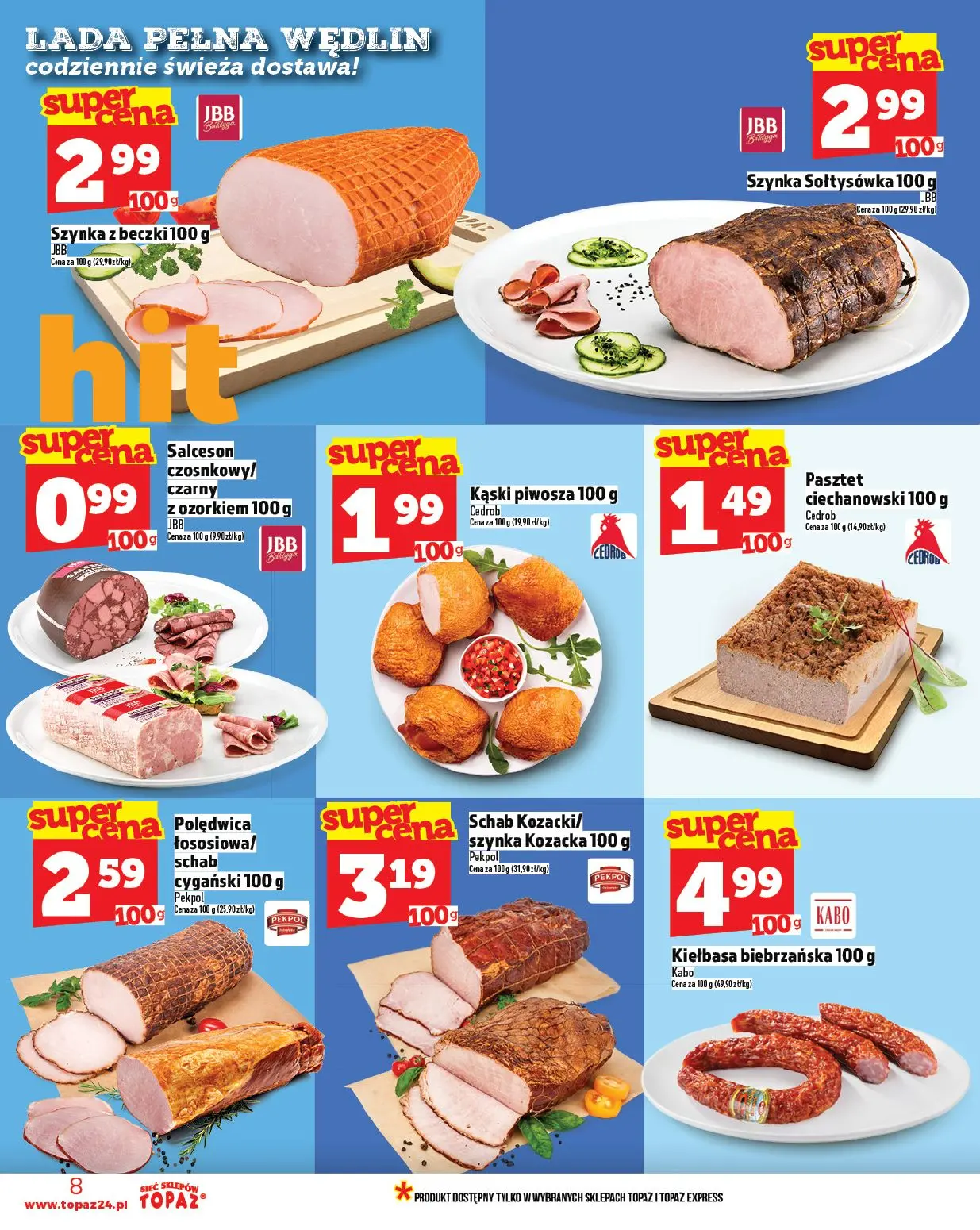gazetka promocyjna Topaz Ogólna - Strona 8