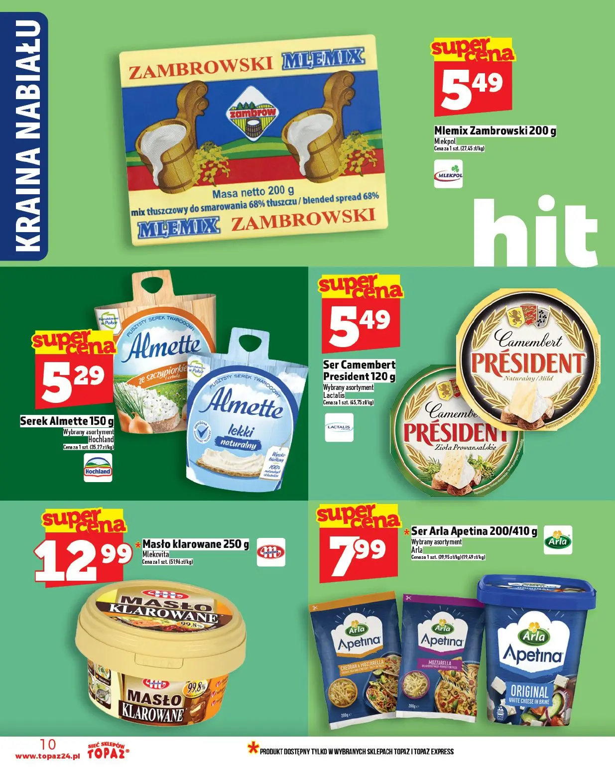 gazetka promocyjna Topaz Ogólna - Strona 10