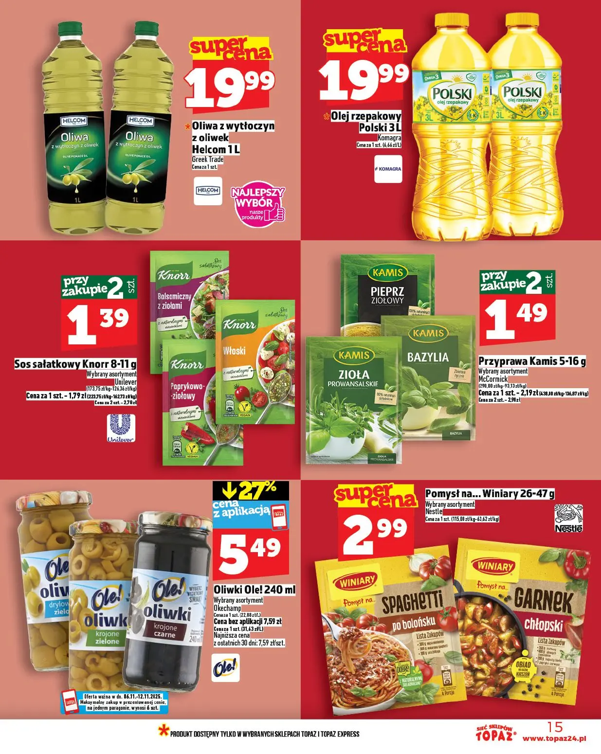 gazetka promocyjna Topaz Ogólna - Strona 15