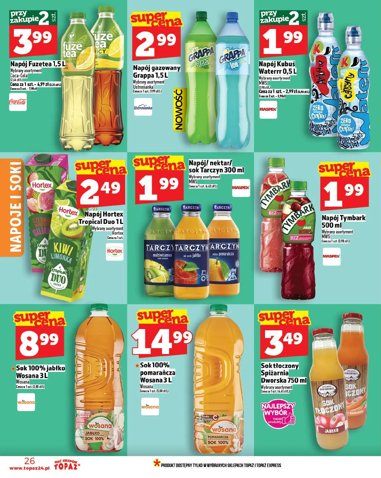 gazetka promocyjna Topaz Ogólna - Strona 26