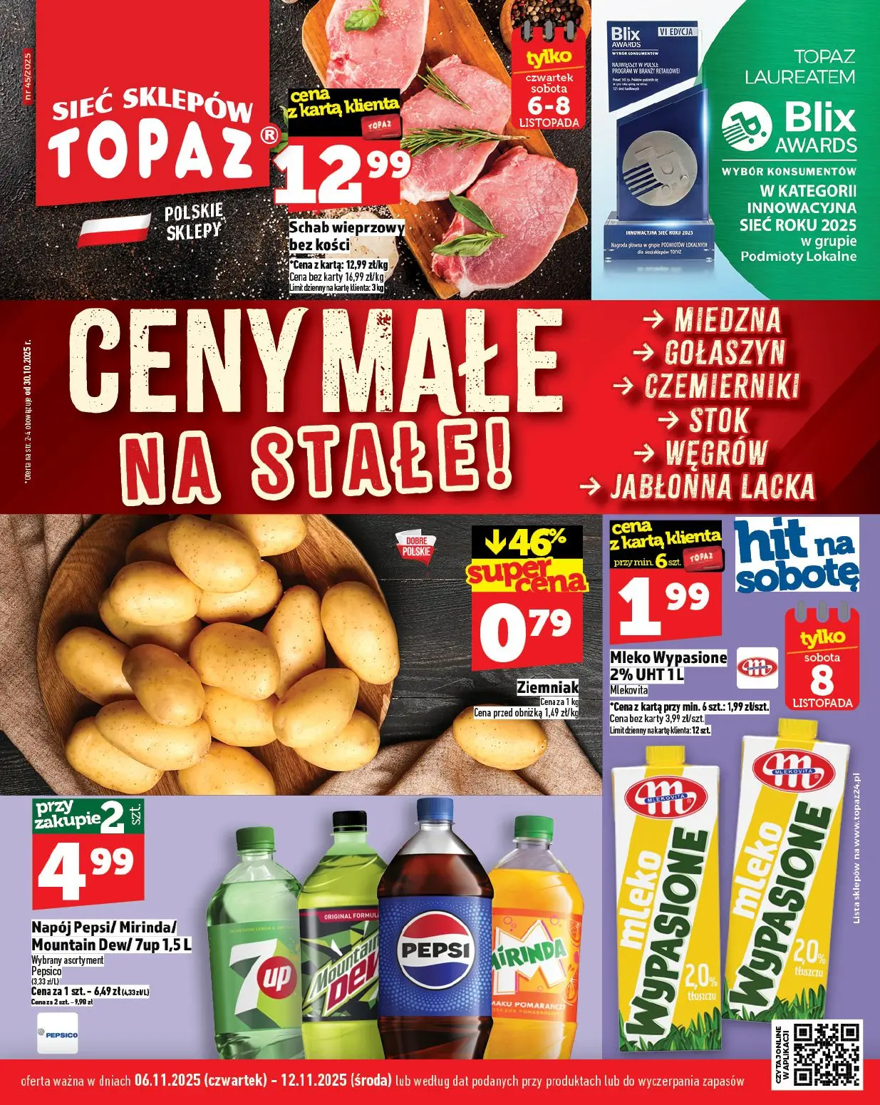 gazetka promocyjna Topaz Ceny małe - Strona 1