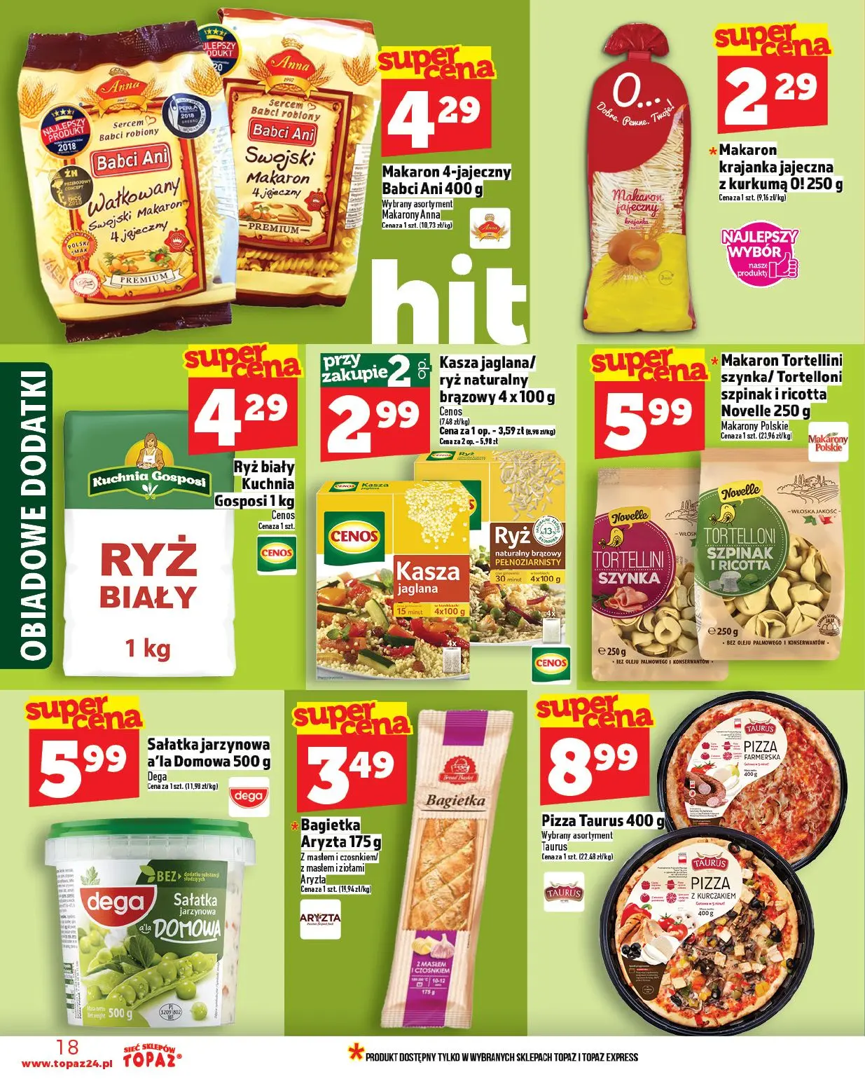 gazetka promocyjna Topaz Ceny małe - Strona 18