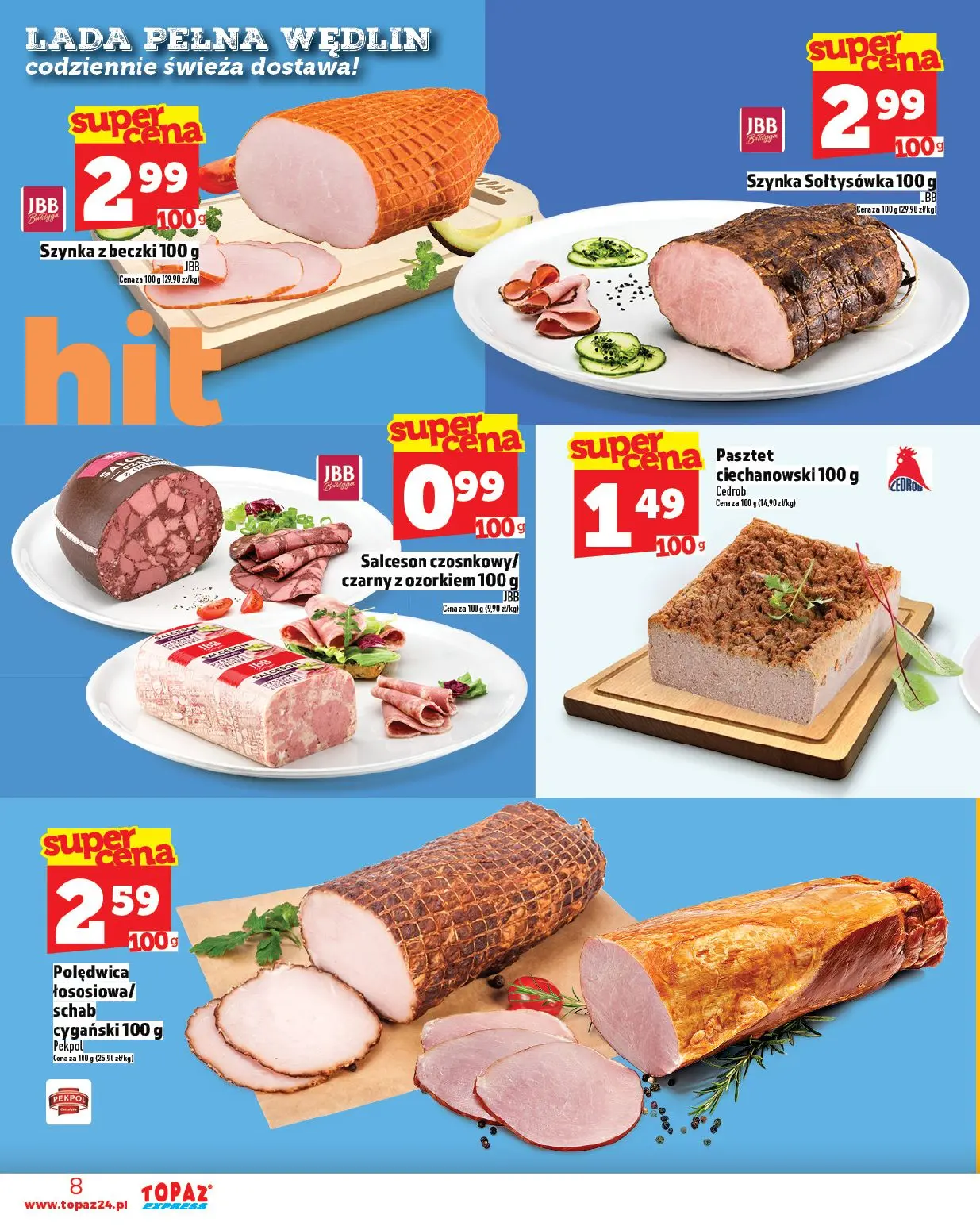 gazetka promocyjna Topaz Express - Strona 8