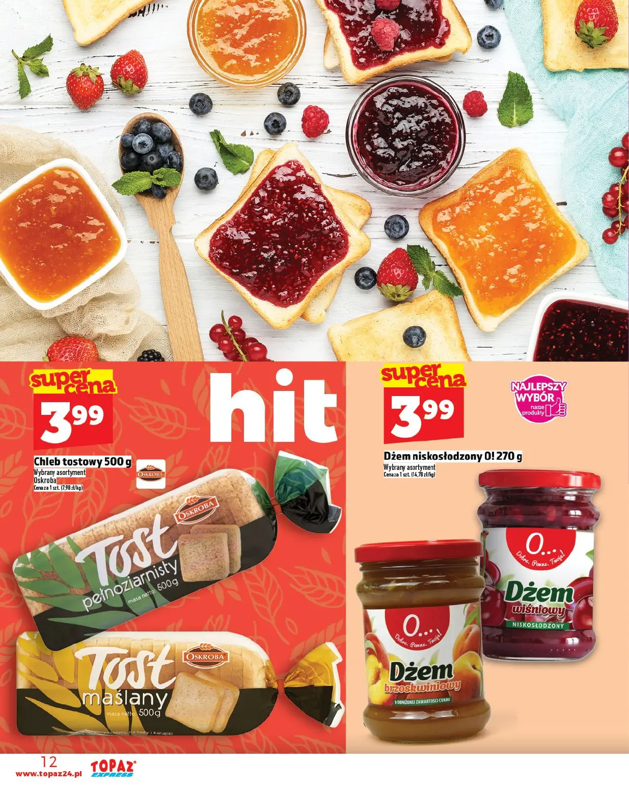 gazetka promocyjna Topaz Express - Strona 12