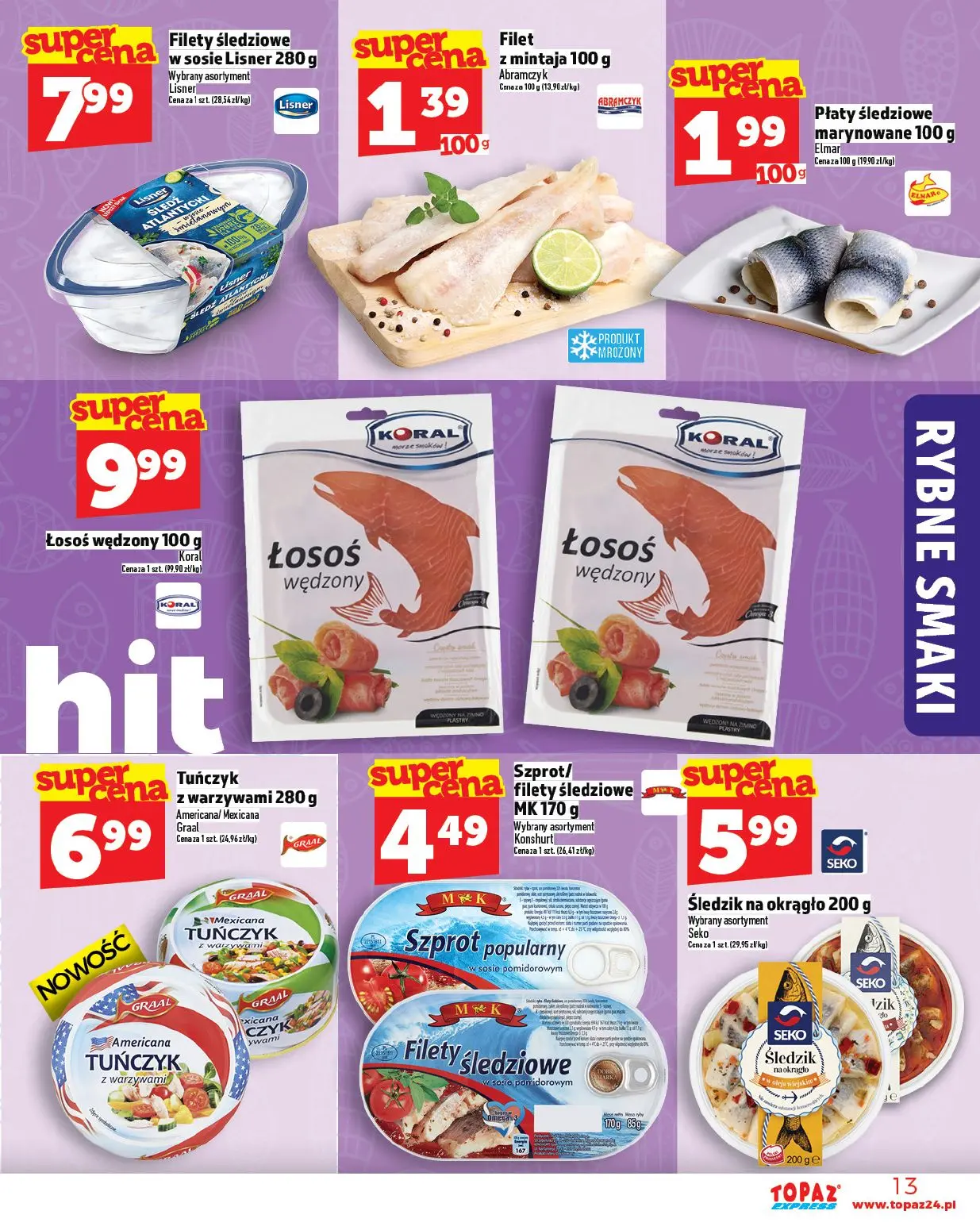 gazetka promocyjna Topaz Express - Strona 13