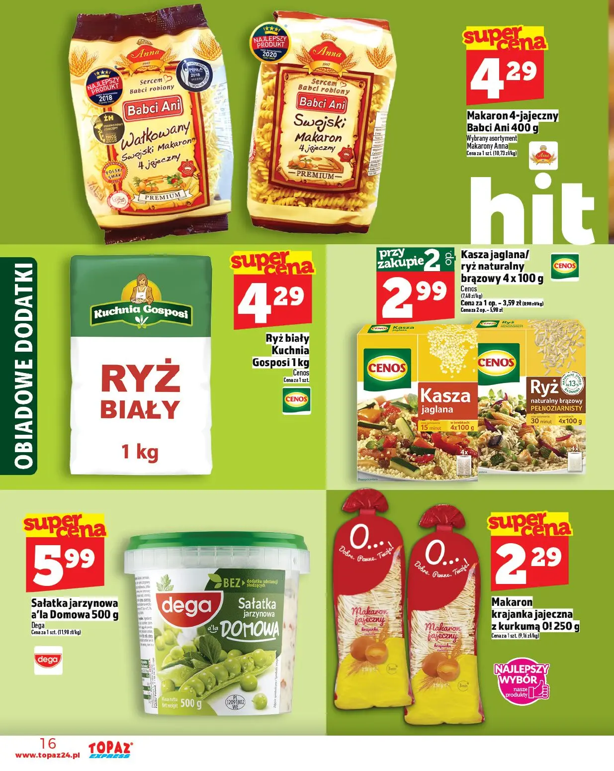 gazetka promocyjna Topaz Express - Strona 16