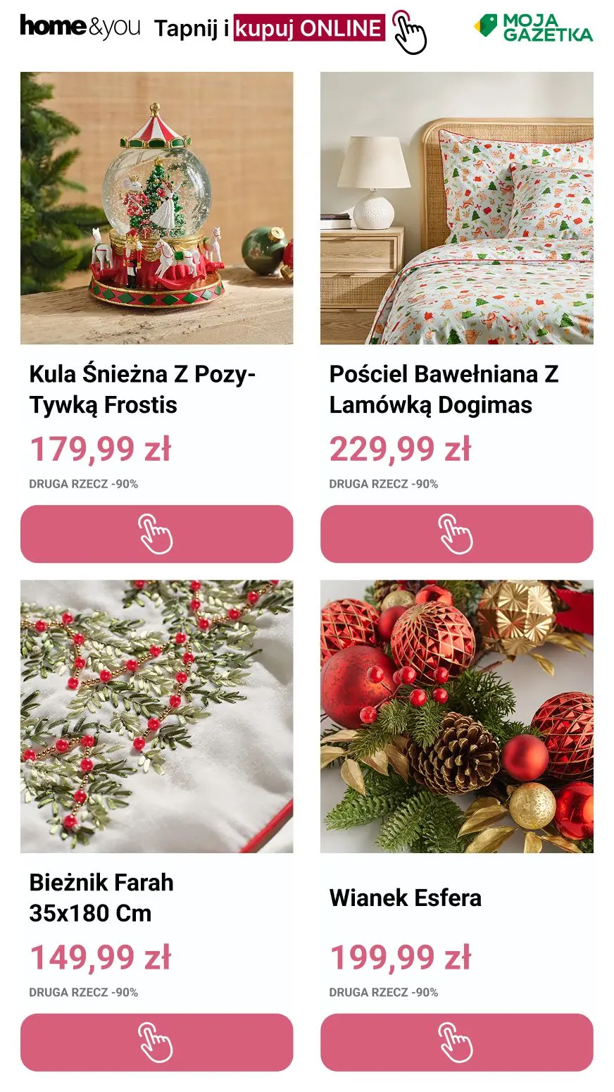 gazetka promocyjna home&you -90% na drugą rzecz! - Strona 3