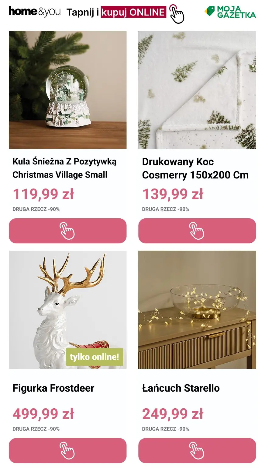 gazetka promocyjna home&you -90% na drugą rzecz! - Strona 8