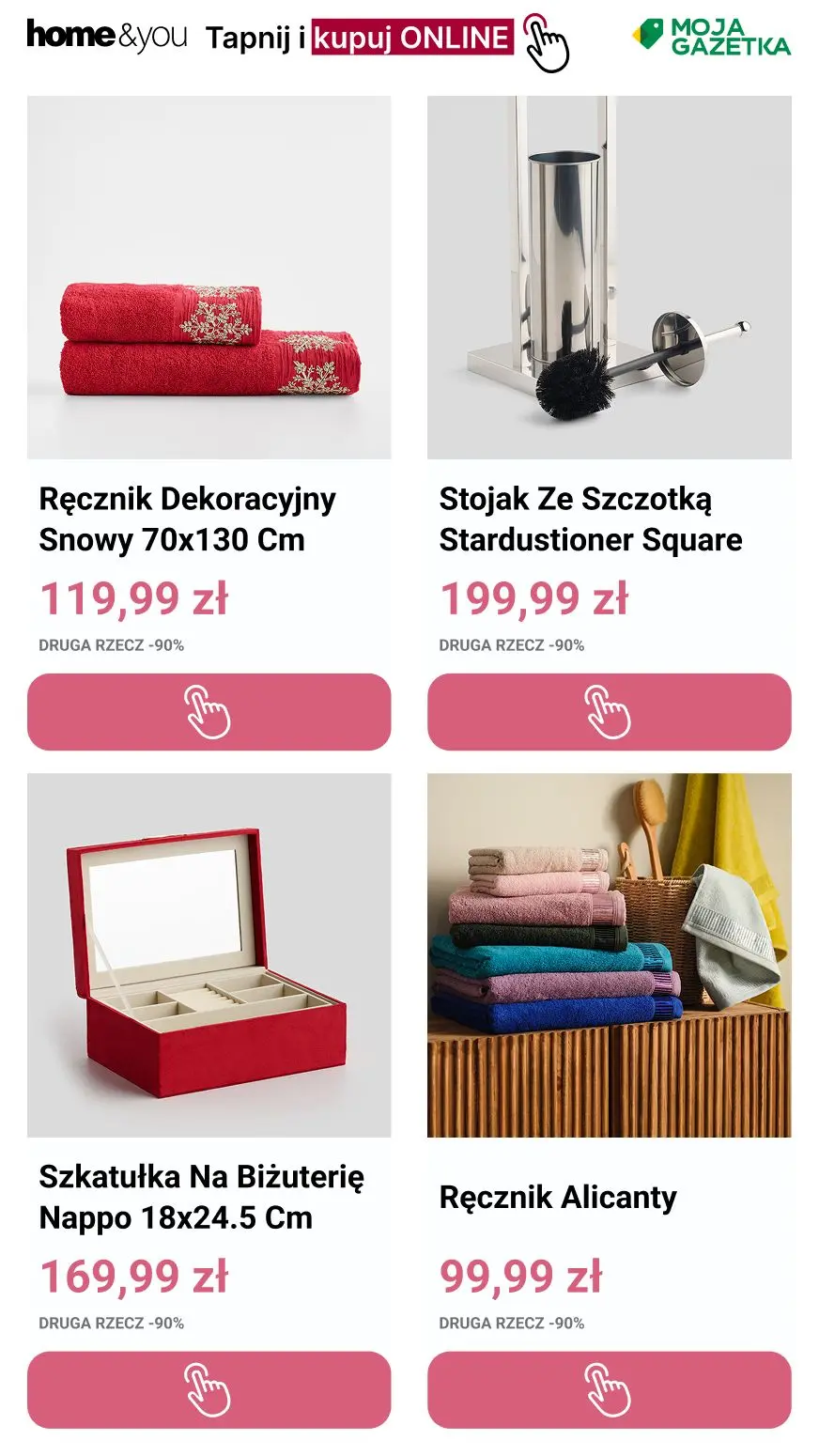 gazetka promocyjna home&you -90% na drugą rzecz! - Strona 10