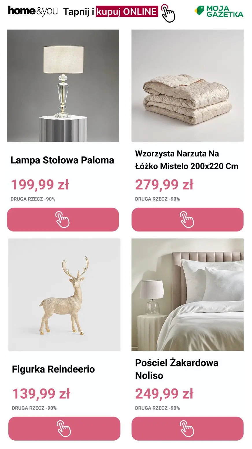 gazetka promocyjna home&you -90% na drugą rzecz! - Strona 11