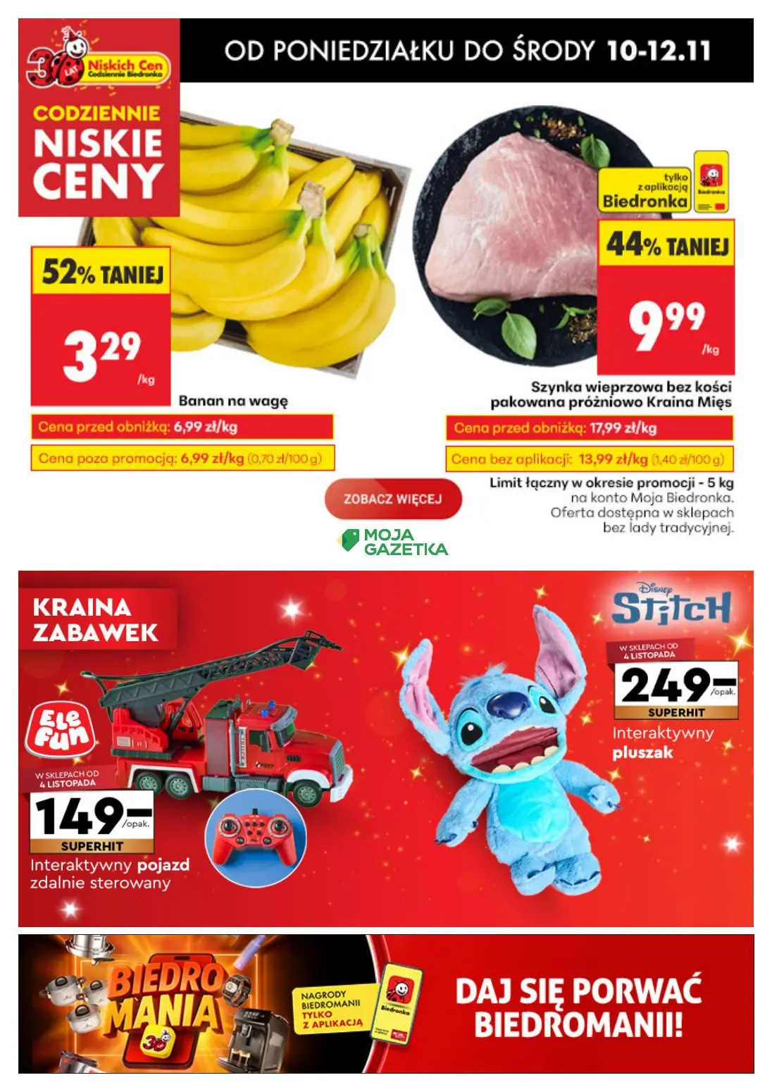 gazetka promocyjna Biedronka Biedronkowe oszczędności - Strona 1