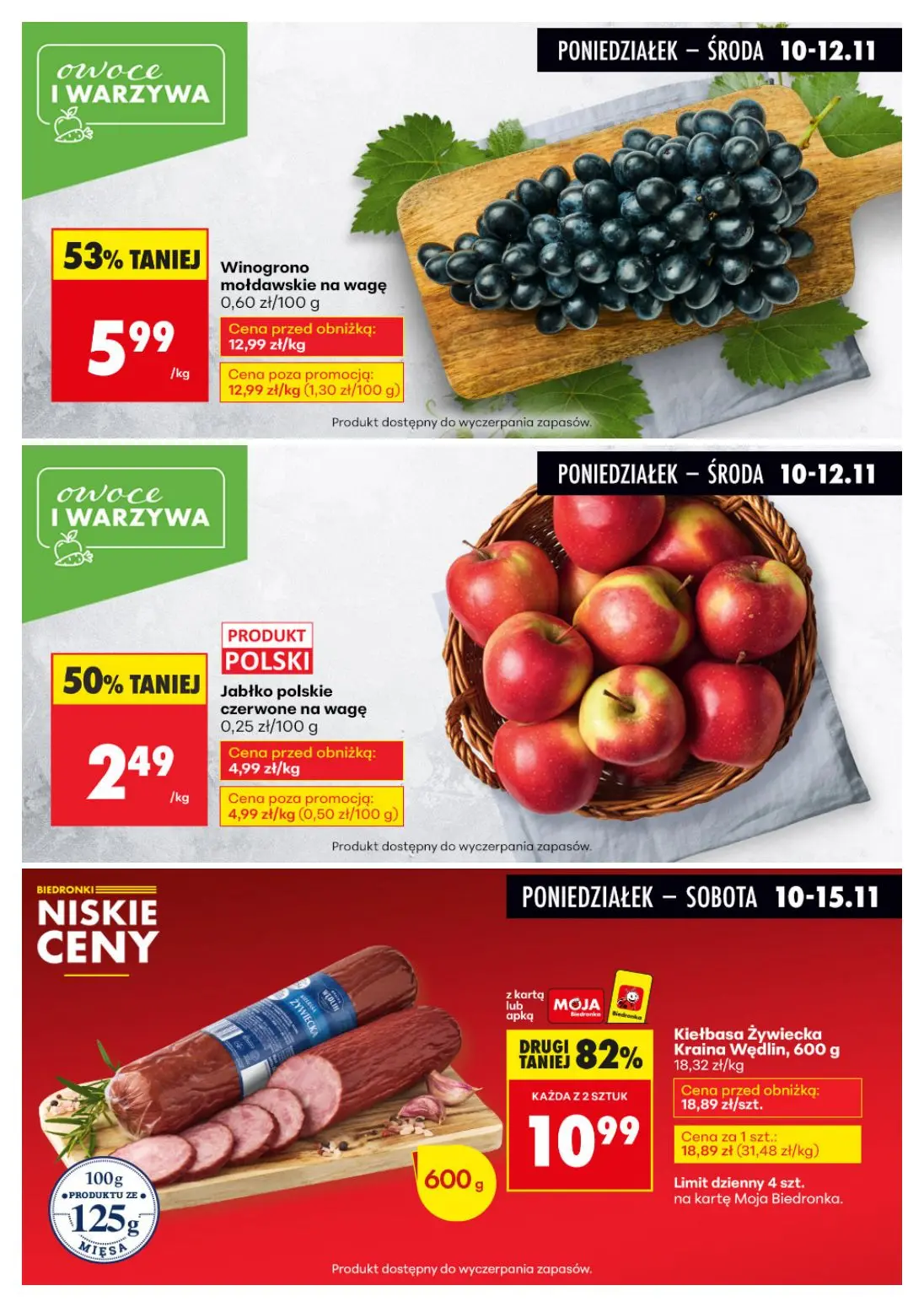 gazetka promocyjna Biedronka Biedronkowe oszczędności - Strona 8
