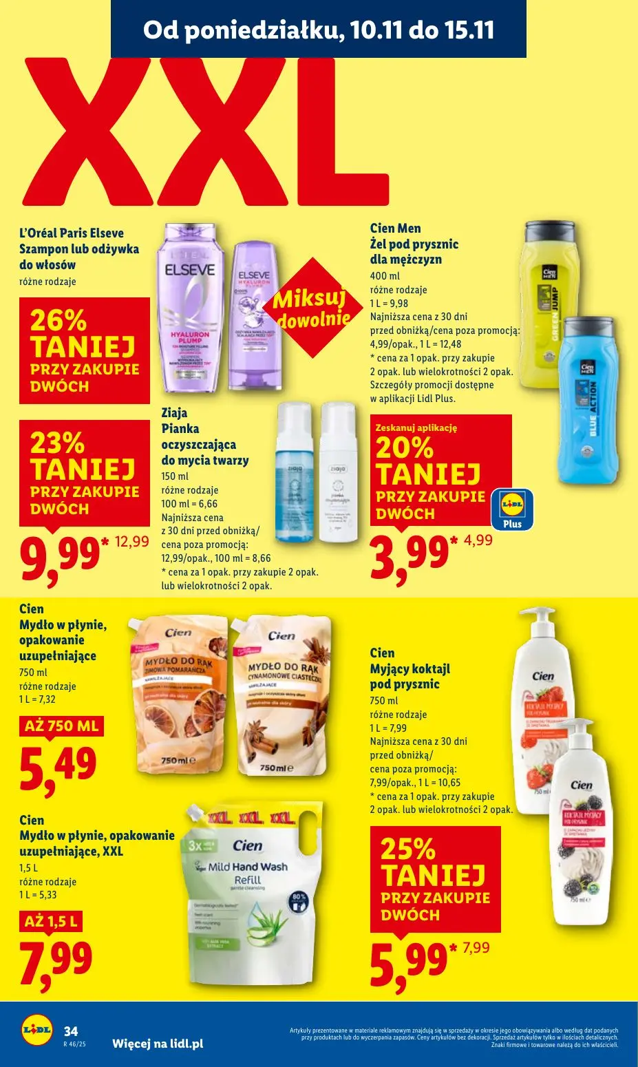 gazetka promocyjna LIDL Od poniedziałku - Strona 34