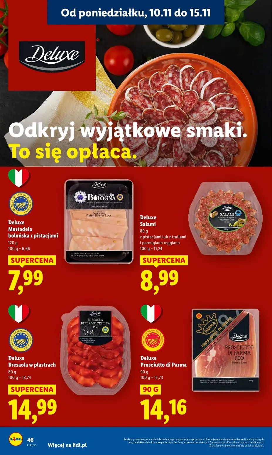 gazetka promocyjna LIDL Od poniedziałku - Strona 46