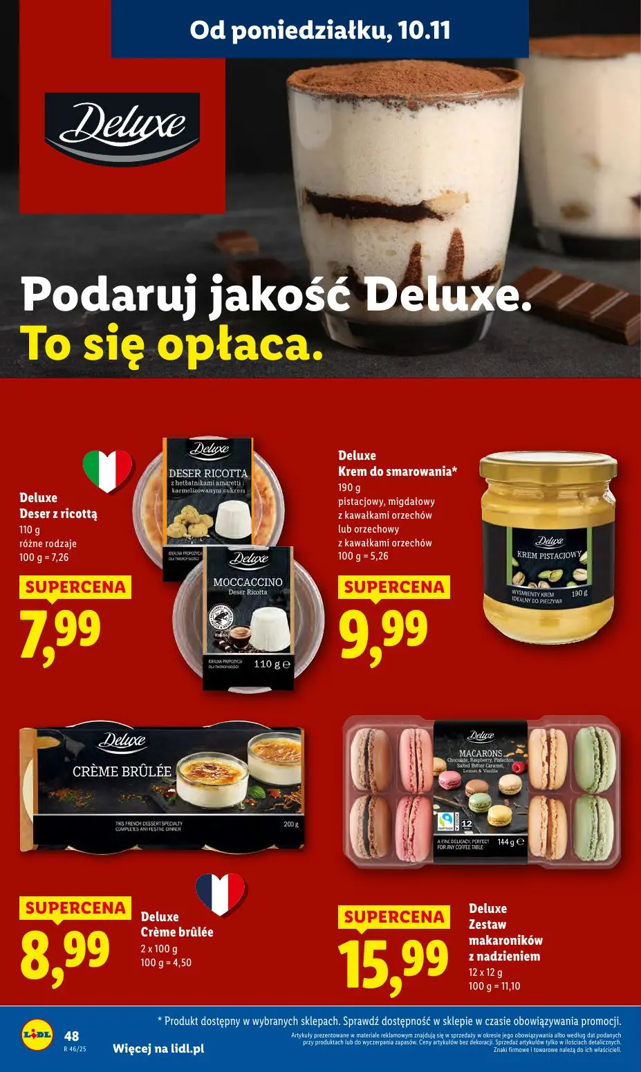 gazetka promocyjna LIDL Od poniedziałku - Strona 48