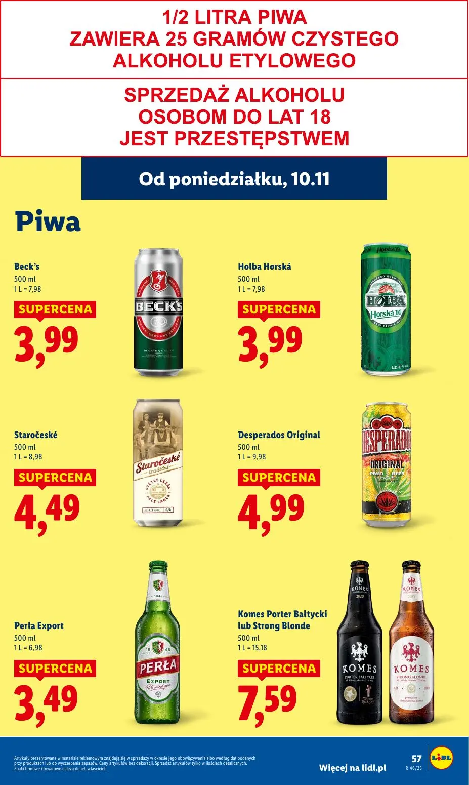 gazetka promocyjna LIDL Od poniedziałku - Strona 59