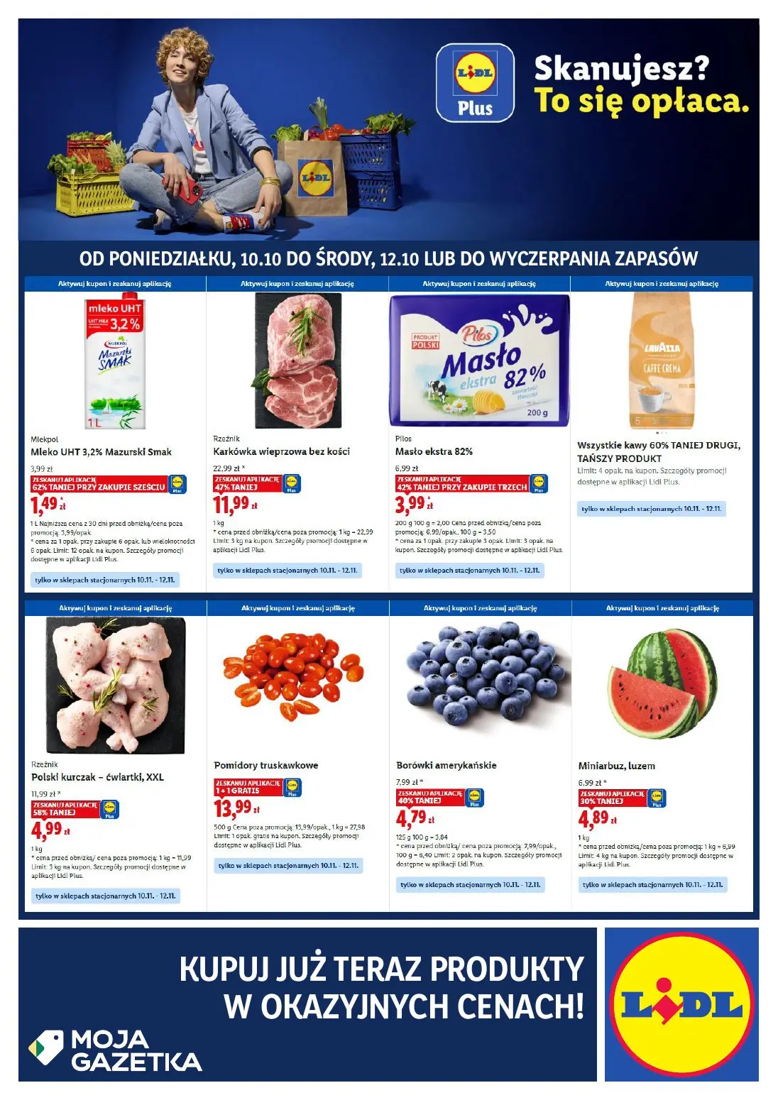 gazetka promocyjna LIDL Lidl plus. Skanujesz - To się opłaca - Strona 1