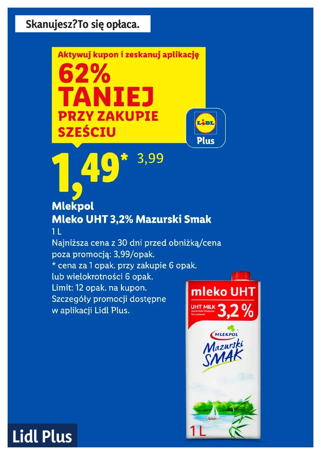 gazetka promocyjna LIDL Lidl plus. Skanujesz - To się opłaca - Strona 10