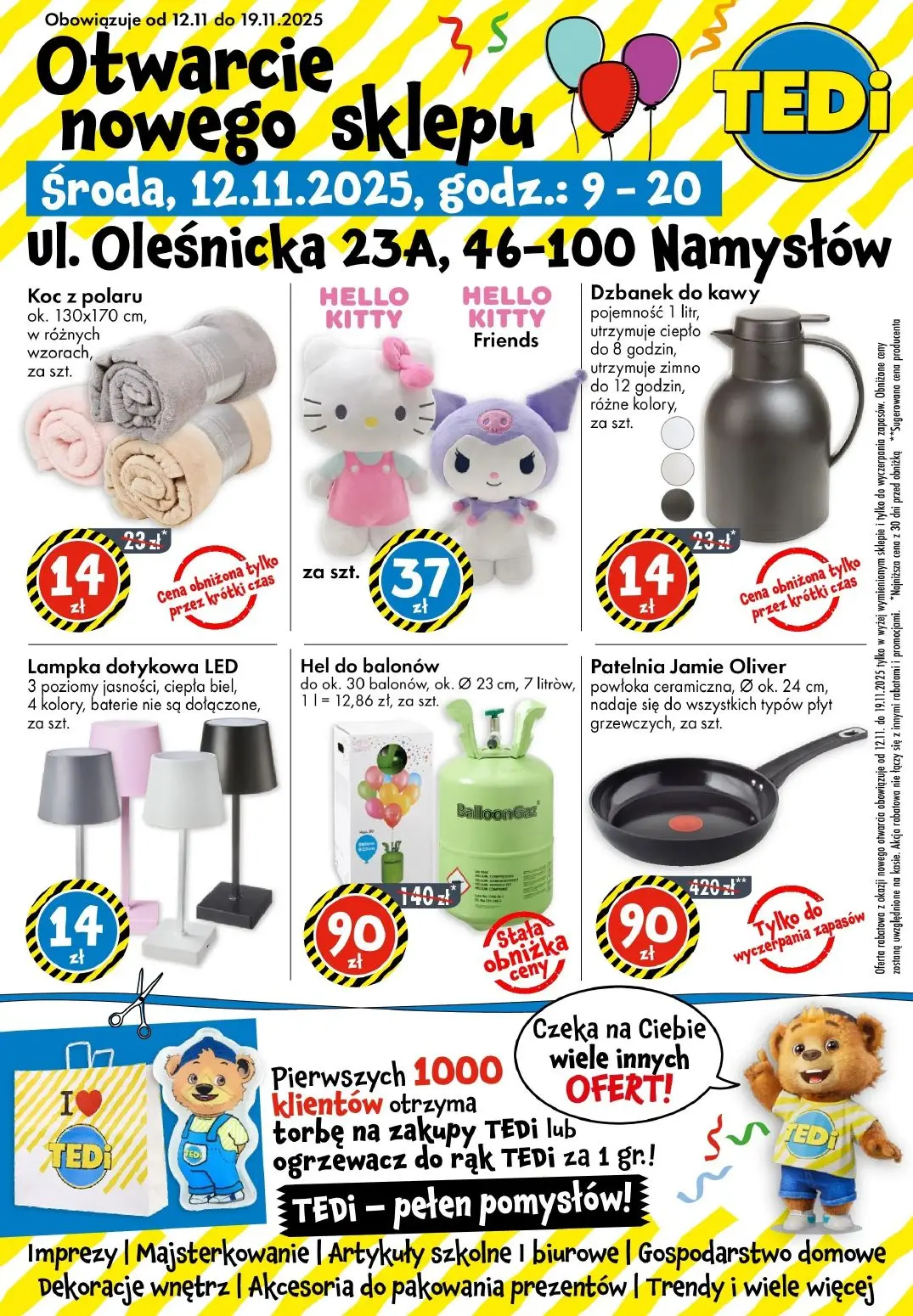 gazetka promocyjna TEDi Namysłów - Strona 1