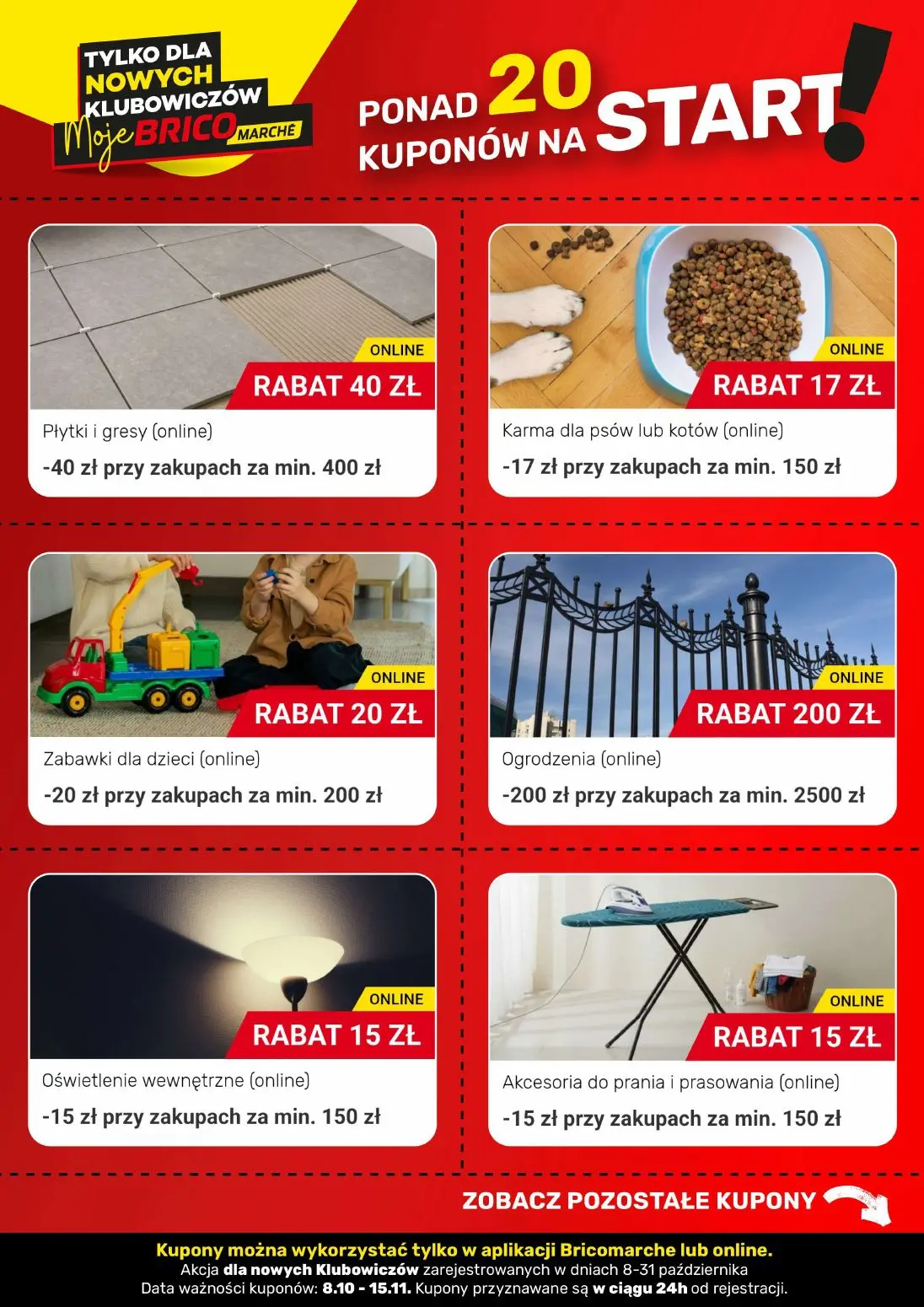 gazetka promocyjna BRICOMARCHE Ponad 20 kuponów na START - Strona 3
