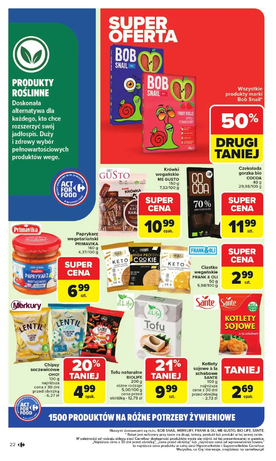 gazetka promocyjna Carrefour Market Act for food - Strona 22