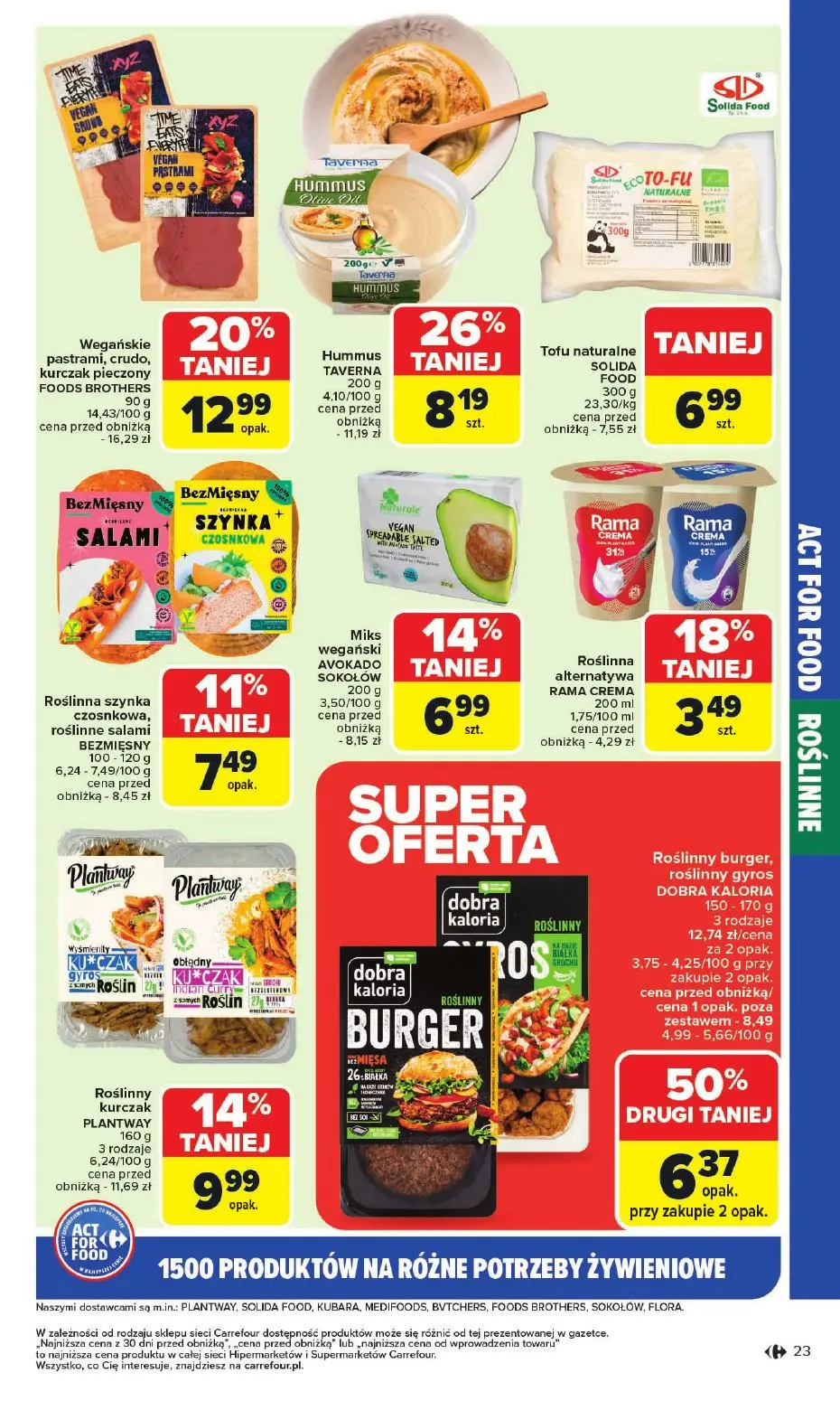 gazetka promocyjna Carrefour Market Act for food - Strona 23