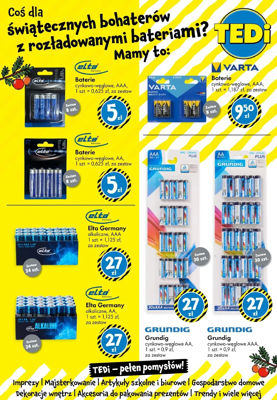 gazetka promocyjna TEDi Święta Bożego Narodzenia - Strona 23