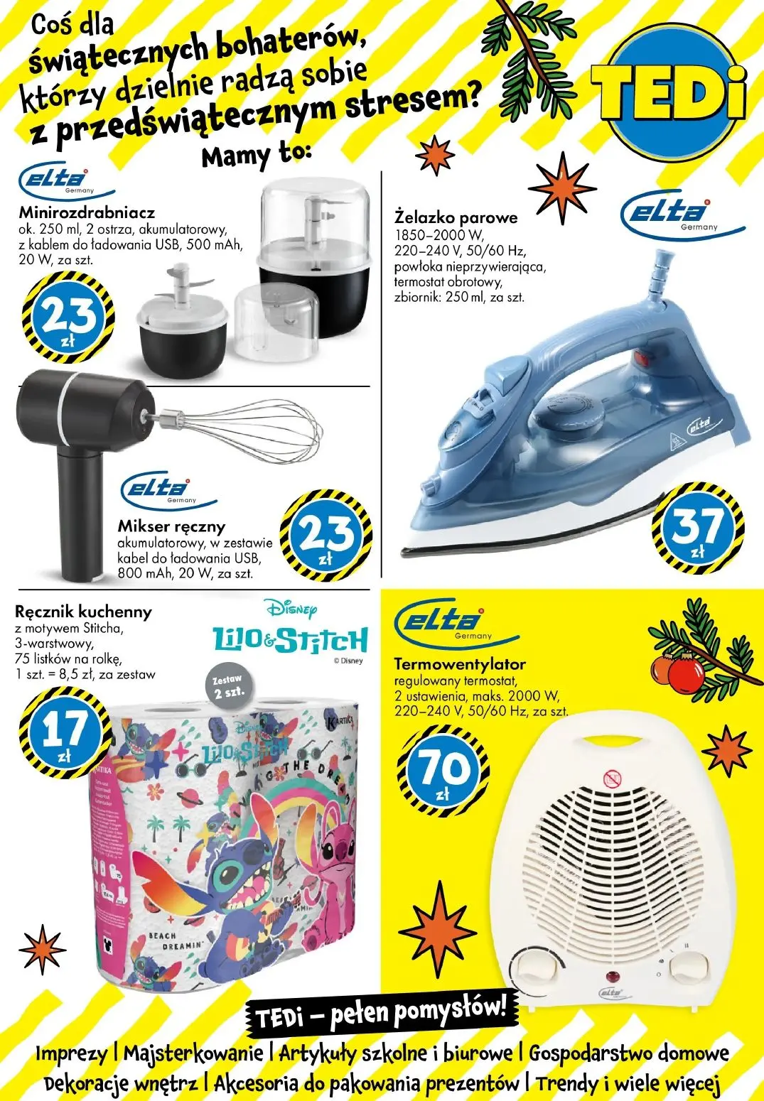 gazetka promocyjna TEDi Święta Bożego Narodzenia - Strona 33