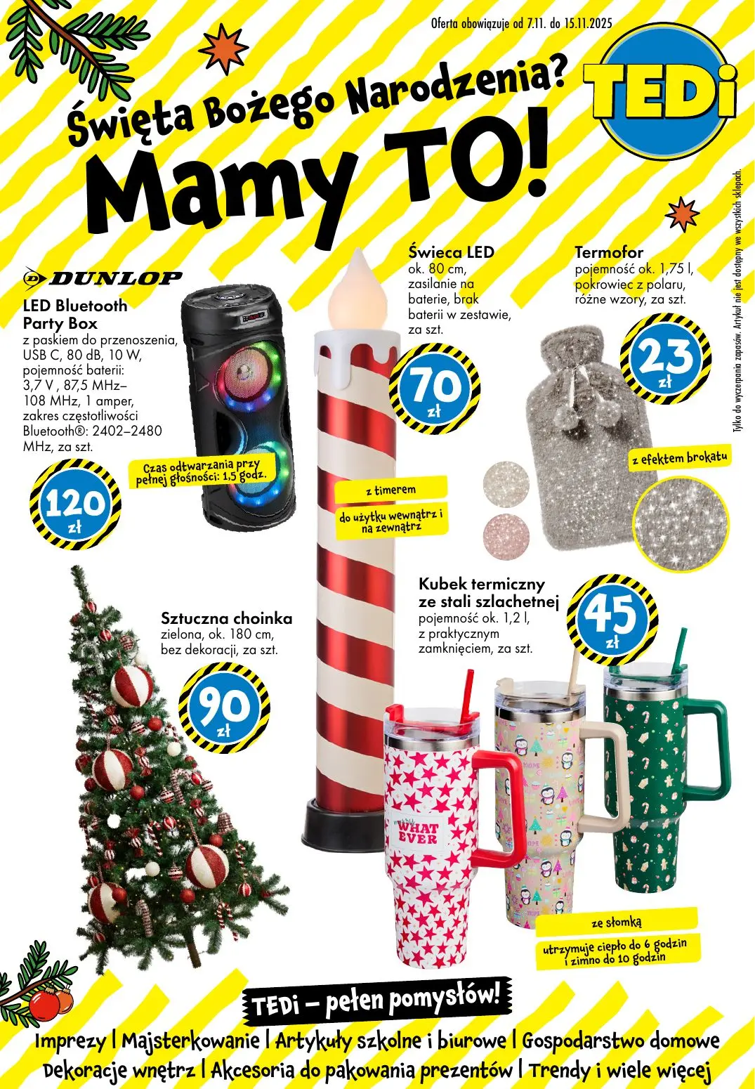 gazetka promocyjna TEDi  - Strona 1