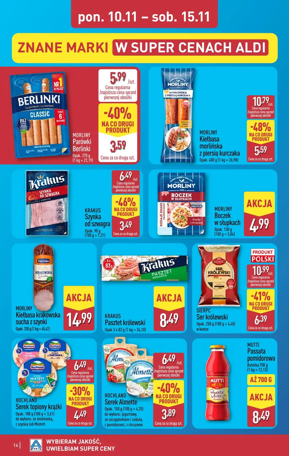 gazetka promocyjna ALDI Raz ALDI, zawsze coś z ALDI - Strona 14
