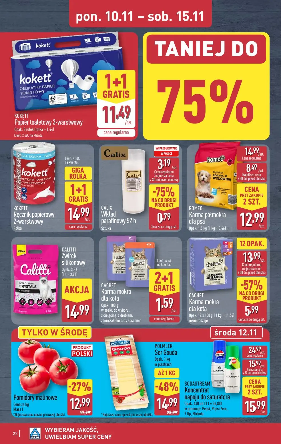 gazetka promocyjna ALDI Raz ALDI, zawsze coś z ALDI - Strona 22