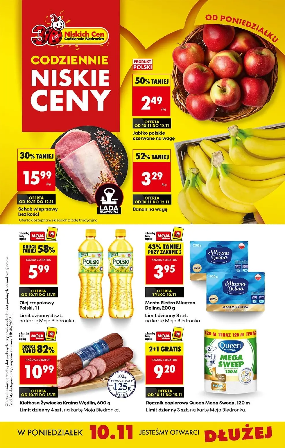 gazetka promocyjna Biedronka Lada tradycyjna. Od poniedziałku  - Strona 1