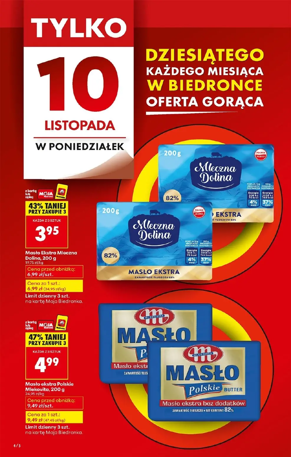 gazetka promocyjna Biedronka Lada tradycyjna. Od poniedziałku  - Strona 4