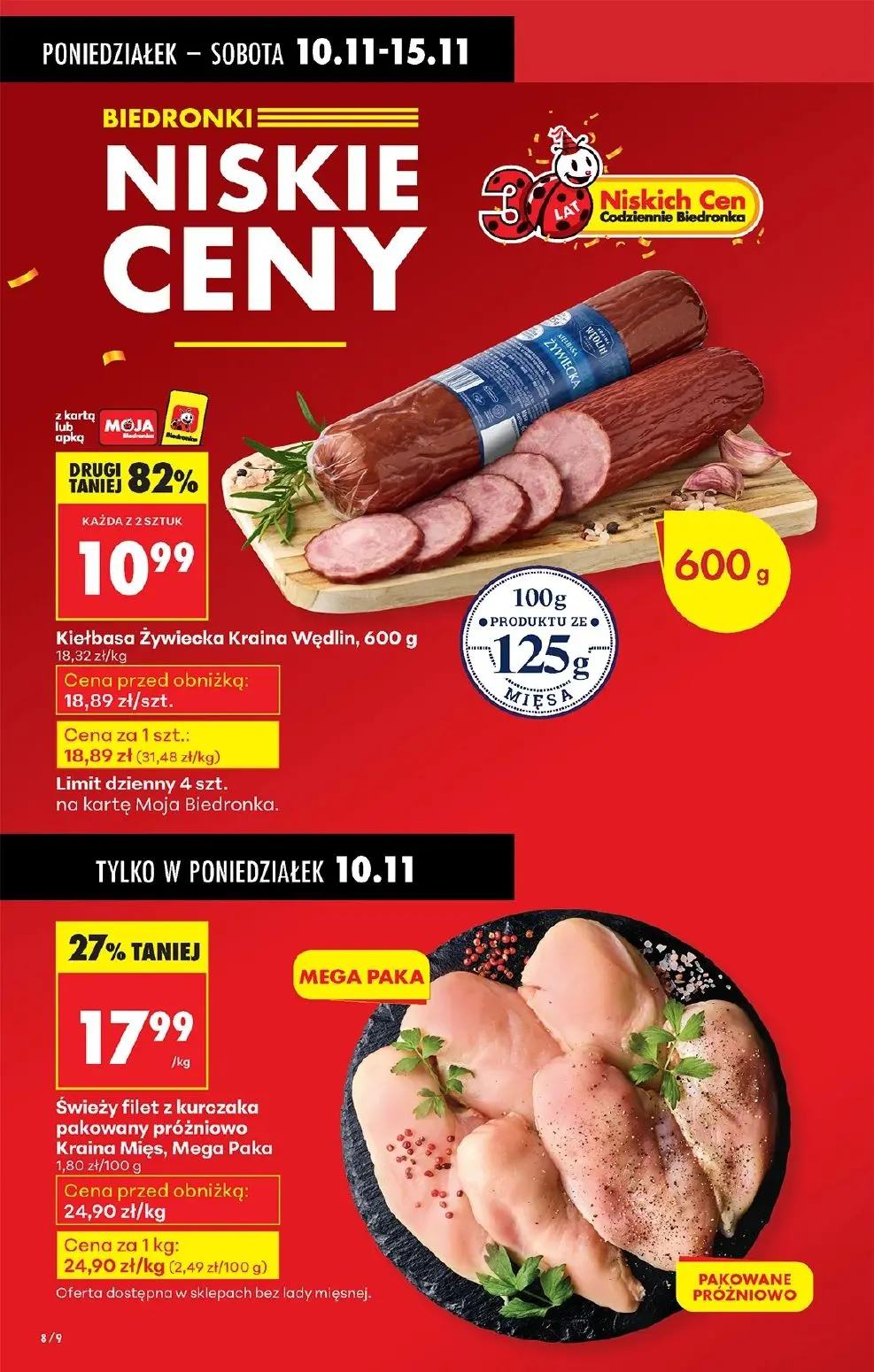 gazetka promocyjna Biedronka Od poniedziałku  - Strona 8